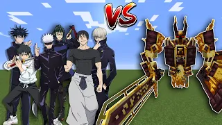 Ignis vs Jujutsu Sorcerers - Minecraft Mob Battle Competition!