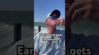 When fishing is bad…and there’s leftover bait