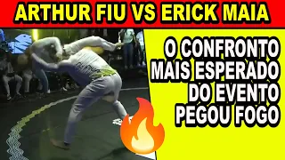 Arthur FIU VS Erick Maia O confronto mais esperado do evento Volta ao mundo bambas pegou fogo 2023