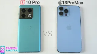 OnePlus 10 Pro vs Apple iPhone 13 Pro Max Speed Test and Camera Comparison