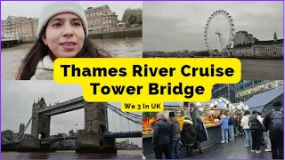 Thames River Cruise London, Experience London by Boat,Tower Bridge #londonbridge #towerbridgelondon