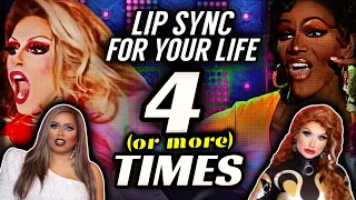 'Lip Sync for Your Life' 4 OR MORE TIMES in a Single Season of RuPaul's Drag Race