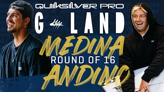 Gabriel Medina v Kolohe Andino | Quiksilver Pro G-Land - Round of 16 Heat Replay