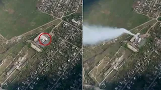 Rakete schießt haarscharf vorbei: Drohne filmt brenzligen Flug durch Russlands Luftabwehr | ntv