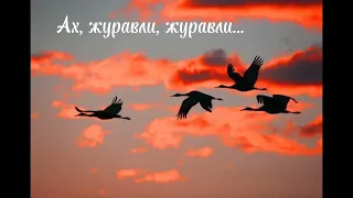 Пение "Ах, журавли, журавли..." МСЦ ЕХБ 🙏 Христианские песни.