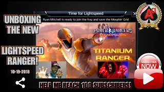 Ryan Mitchell Preview - Unboxing the New Titanium Lightspeed Power Ranger by AlphaSpades ProGaming