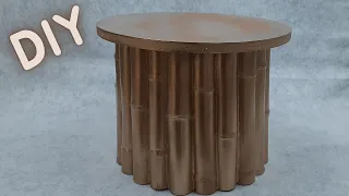 Turn a Plastic Bucket into a Beautiful Table Easily and Quickly