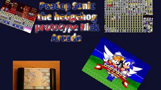 Самый ранний прототип Соника Sonic the hedgehog 2 prototype Nick Arcade