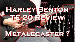 Harley Benton TE-20 HH Review : Metalecaster ?