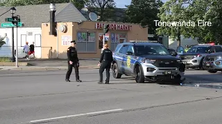 Town of Tonawanda Officer involved accident