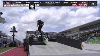 Garrett Reynolds Wins BMX Street Gold