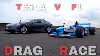 Model 3 | Tesla v F1 | Drag Race Baloch Game Extra