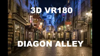 Diagon Alley - Through the Wall - 3D VR180