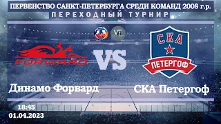 Динамо Форвард 08 - СКА Петергоф 08 / Переходный турнир / 01.04.2023