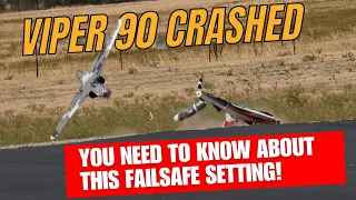 I crashed my Viper 90. Don't overlook this setting in your BNF plane!