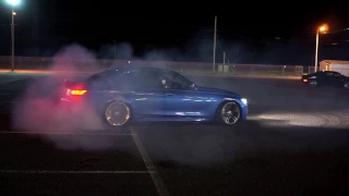 BMW 335i M Sport Burnout