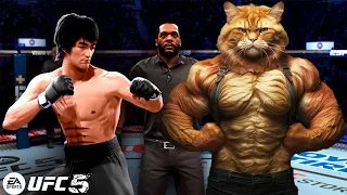 PS5 | Bruce Lee vs. Cat Arm Wrestler (EA Sports UFC 5)