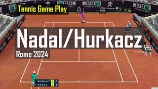 Tennis Elbow 2013: Nadal vs Hurkacz in Rome