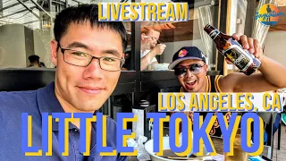 LOS ANGELES LIVE! Exploring Little Tokyo in Downtown LA with @ActionKid