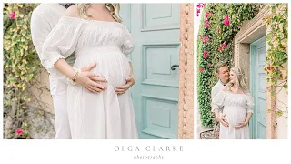 Palm beach maternity Photographer | Worth Avenue Palm Beach maternity photography session.