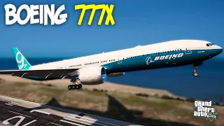 BOEING 777X (BOEING 777-9) - GTA 5 MODS (ГТА 5 МОДЫ) - БОИНГ 777X МОД НА НОВЫЙ САМОЛЕТ