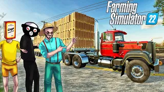 СОБРАЛИСЬ ВСЕЙ ТОЛПОЙ, ЧТОБЫ ПРОДАТЬ ХЛАМ И ПРИВЕСТИ ФЕРМУ В ПОРЯДОК! FARMING SIMULATOR 22