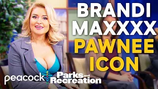 Brandi Maxx being Leslie's twin for 8 minutes straight | Parks and Recreation