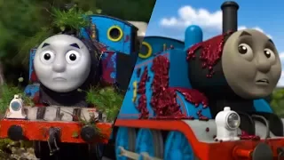 Thomas Breaks His Brakes! Hero of the Rails Remake Comparison HO/OO