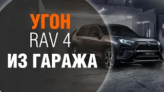 Угон TOYOTA RAV4 из гаража. Гарант Форт защитил!