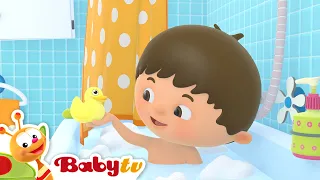 Bath Song 🛁​​🧼 I Bath time with Charlie ​​| Nursery Rhymes & Songs for Kids 🎵​ | @BabyTV