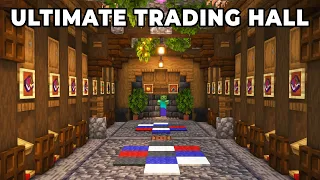 Minecraft Villager Trading Hall - 1 Emerald Per Trade [1.20]