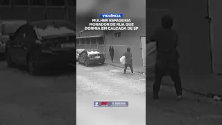 Mulher esfaqueia morador de rua que dormia na calçada em SP