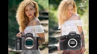 Sony A7RII vs Nikon D800 Portrait Shootout|  Lifelong DSLR shooter tries MIRRORLESS!