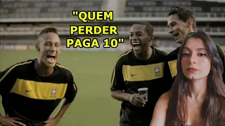 YAYAH ASSISTE "O desafio entre Robinho, Ganso e Neymar"