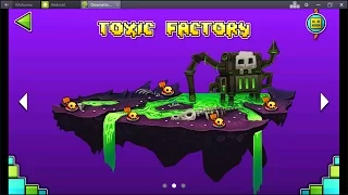 Geometry Dash World - Toxic Factory (All Levels)