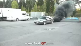 Mercedes S 600 V12 Biturbo Burnout