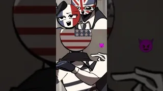 🇫🇷: Don't you dare America (France X Uk X America) #countryhumans