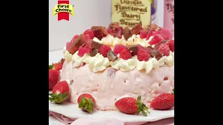 Turkish Delight Ice-Cream Cake