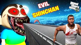 GTA 5 : What Happens To SHINCHAN At 3 AM AGAIN ||  GTA 5 (Scary) | SHINCHAN Kill FRANKLIN