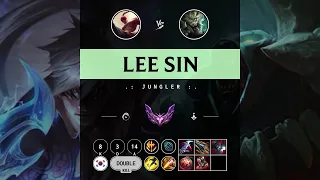 Lee Sin Jungle vs Rengar - KR Master Patch 14.10