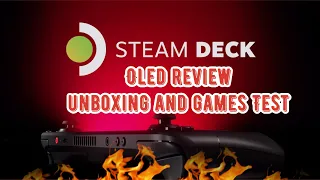 Steam Deck Oled Limited Edition Review & Unboxing Live HDR Games Test!!!!