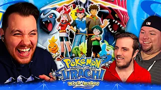 Non-Pokémon Fan First Time Watching Pokemon: Jirachi Wish Maker Group Movie REACTION