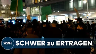 DEMONSTRATION GEGEN MACRON: Mitten in Berlin rufen sie "Allahu Akbar"