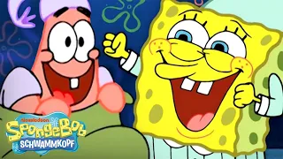 SpongeBob | Alle SpongeBob-Übernachtungen! | 45 Minuten-Compilation | SpongeBob Schwammkopf