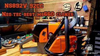 $355 The best stihl ms660 clone Neo-tec ns892v and their service is even better!