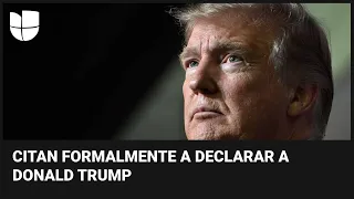 ¿Habrá repercusiones severas? Trump, citado a declarar ante comité que investiga asalto al Capitolio