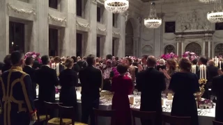 State Banquet at the Royal Palace Amsterdam