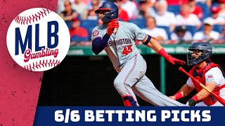 MLB Betting Predictions 6/6/24 - MLB Betting Picks