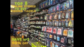 Buying Fishing Tackle Online How to save MONEY 90% Savings Top 5 BEST Places Internet Stores Shops