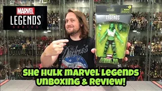 She Hulk Marvel Legends Fan Channel Exclusive Unboxing & Review!